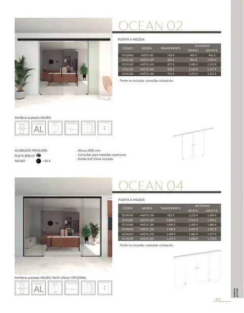 Ficha del catálogo Castel: Ocean 02, página 409