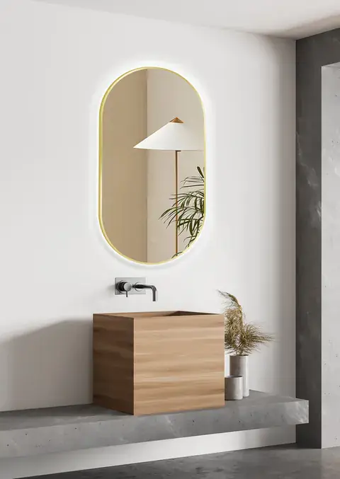 Espejo LED Selene Gold: vista adicional 2