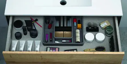 Cajón con organizador interior