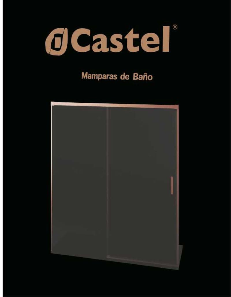 Portada del catálogo Castel: Mamparas de Baño